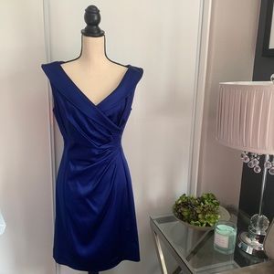 Tahari Blue Dress